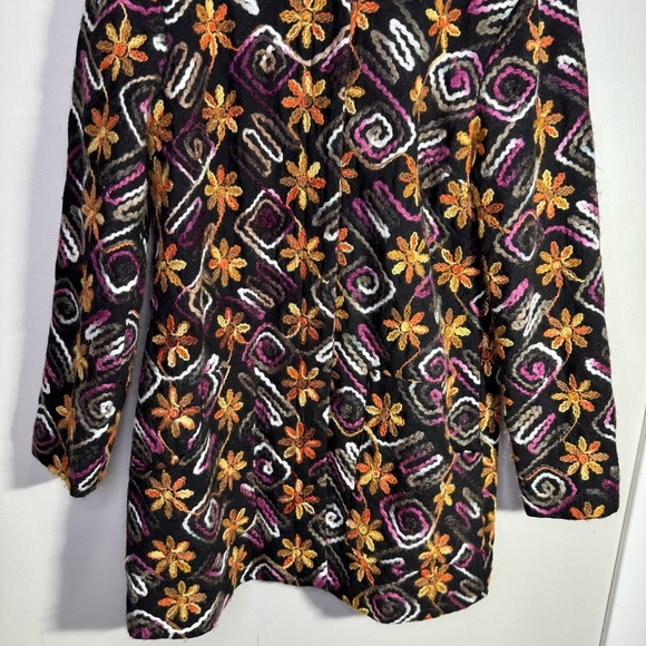 Anthropologie Hutch Floral Embroidered Coat Size Small NWT Brand New Multicolour - Picture 6 of 14